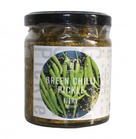 Bengamese Green Chilli Pickle   Glass Jar  200 grams